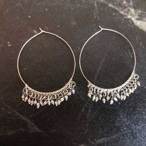 Free People Jewelry - Sterling Silver Free People Loop Earrings Free People Jewelry - Sterling Silver Free People Loop Earrings